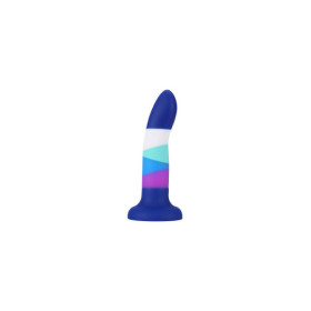 Gode ventouse 6 couleurs bleu 